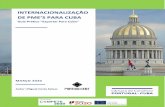 Guia Prático “Exportar Para Cuba · 2020. 3. 20. · cartas de crédito até 90 dias, ou então em cartas de crédito aberta ao abrigo das linhas de crédito aprovadas entre a
