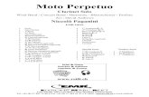 Moto Perpetuo · Case Postale 308 • CH-3963 Crans-Montana (Switzerland) Tel. +41 (0) 27 483 12 00 • Fax +41 (0) 27 483 42 43 • E-Mail : info@reift.ch • Moto Perpetuo Clarinet