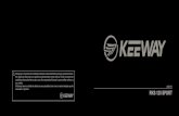 RKS 125 SPORTRKS 125 SPORT ! A Keeway é uma marca em constante evolução e desenvolvimento, pelo que é possível encon-trar algumas diferenças nos grafismos apresentados neste