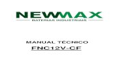 Manual Técnico - NEWMAX · 2020. 2. 20. · TERCEIROS SEM PREVIA AUTORIZAÇÃO. Modelo: FNC 121050-CF REV.: 00 31/05/16 EMISSÃO INICIAL:31/05/16 Escala Desenho: 1 : 4 Folha: Plot