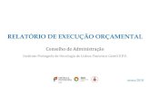 Conselho de Administração - IPO Lisboa · 2019. 2. 22. · 2. Orçamento económico 2.1. Demonstração de resultados REO | março 2018 A Demonstração de Resultados é apresentada