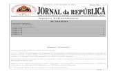 $ . 0.75 PUBLICAÇÃO OFICIAL DA REPÚBLICA ......Dr.ª Maria Ângela Guterres Viegas Carrascalão Jornal da República Série II, N. 47A Sexta-Feira, 24 de Novembro de 2017 Página