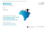 BRASIL - Mattos Filho · 2018. 10. 11. · 3T 2018 TRANSAÇÃO DO TRIMESTRE Cobra Brasil conclui venda do Complexo Solar Guaimbê para AES Tietê ENTREVISTA COM Darcy Teixeira Junior
