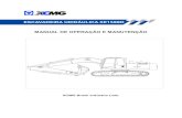 ESCAVADEIRA HIDRÁULICA XE150BR MANUAL DE ......Manual de Operação e Manutenção da Escavadeira Hidráulica XE150BR 1-2 responsável por tomar as medidas necessárias para garantir