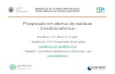 Prospecção em aterros de resíduos - Condicionalismos · 2016. 1. 26. · Prospecção em aterros de resíduos - Condicionalismos - M.G.Brito 1; A.P. Silva ; R. Araújo2 1 GeoBioTec,