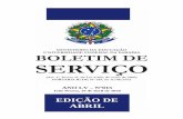 EDIÇÃO DE ABRIL - UFPB · 2020. 4. 17. · I - APLICAR A PENA DE DEMISSÃO, a bem do serviço público, ao servidor MARCELINO FREIRE DE ALMEIDA, Matrícula SIAPE 0336402, ocupante