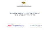 REPUBLIQUE DU SENEGAL - Accueil | CRSE DE... · 2020. 4. 12. · Contrat signé par lequel la République du Sénégal confie à Senelec, l’exploitation de l’activité de Transport
