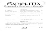 Sapientia Año XXIX, Nª 112, 1974 - UCA · 2019. 6. 2. · (Celina A. Lértora Mendoza) , p. 157; ARTURO GARCÍA ASTRADA: Tiempo y eternidad (Azucena Adelina Fraboschi) , p. 159.