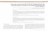 Uso do voriconazol oral no tratamento da endoftalmite fúngica … · 2020. 1. 3. · Vol. 37 - Nº 2 - Abril-Junho 2013 | 153 Uso do voriconazol oral no tratamento da endoftalmite