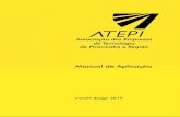 Manual de Aplicação - ATEPI...Lubrisint Manual de Identidade Visual moretti design ATEPI Manual de Identidade Visual moretti design 11 Cartões Formato 8,5 x 5 cms Impressão em