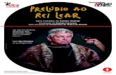 Uma comédia de Ferenc Molnár - SATAE · 2020. 11. 2. · A comédia Um teatro sobre o teatro P relúdio ao Rei Lear, peça sardónica ao modo de Pirandello, consistin-do num único