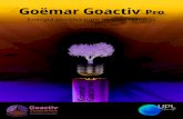 Folheto Goemar Goactiv Pro · 2021. 1. 21. · • Efeito nas hormonas vegetais. • Influi na fecundação e no vingamento e promove a produção de pólen. • Favorece a absorção