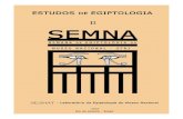Semna – Estudos de Egiptologia II · Regina Coeli Pinheiro da Silva – doutoranda em Arqueologia, Museu Nacional/UFRJ Letícia Gomes do Nascimento – graduanda em História, UFRJ