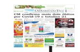 Diretor e Editor Chefe CM confirma mais dois óbitos por Covid-19 … · 2021. 3. 10. · CM confirma mais dois óbitos por Covid-19 e totaliza 21 município de Cândido Mota ...