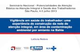 Vigilância em saúde do trabalhador: uma experiência de …renastonline.ensp.fiocruz.br/sites/default/files/... · 2015. 7. 7. · Brasil: 2.400 óbitos relacionados ao amianto