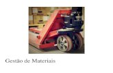 Gestão de Materiais - Portal IDEA...Classificação de materiais • Visa a identificação, codificação, cadastramento e catalogação de todos os itens de material da empresa.