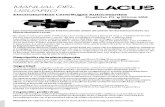 manual-motobombas-lacus-web · 2020. 10. 13. · Ruta 2 km 39 • Parque Industrial Pibera • El Pato Berazategui (CPI 893) • As Argentina Lacus @ 2017 - Todos los derechos reservados.