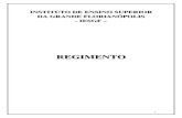 Regimento - IES · 2018. 10. 1. · Cartório de Registro Civil, Títulos, Documentos, Pessoas Jurídicas e outros Papéis, sob nº 602, no Livro A-3, folha 61, em 19/07/94, e CNPJ