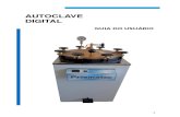AUTOCLAVE CSA (revisado) DIGITAL... · 2020. 12. 8. · Revisão do Manual - / Revisão do projeto - 10 7 - Instrução de Operação Instrução de operação – Autoclave vertical