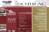 jornal SOBRAC3 Jornal SOBRAC é o boletim informativo da Sociedade Brasileira de Arritmias Cardíacas, uma publicação trimestral com tiragem de 14.900 exemplares, distribuído gratuitamente