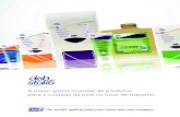 A maior gama mundial de produtos para o cuidado da pele no ... · 4 Para mais informações, consulte os folhetos informativos/ﬁchas de segurança do produto em Todas as necessidades