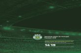 SPORTING CLUBE DE PORTUGAL - Futebol, SAD Relatório ...web3.cmvm.pt/sdi2004/emitentes/docs/PCS54054.pdf2014/15 na Segunda Liga. Em Julho de 2014 a Sporting SAD rescindiu contrato
