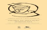 Valores da educação dominicana - Edições Loyola...Dados Internacionais de Catalogação na Publicação (CIP) (Câmara Brasileira do Livro, SP, Brasil) Índices para catálogo