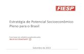 Estratégia de Potencial Socioeconômico Pleno para o Brasil · 2014. 1. 16. · Taxa de crescimento do PIB per capita, década a ... 4.6% a.a. Meta do projeto Análise Bain. Poucos