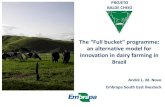 PROJETO BALDE CHEIO - Nuffield International...2017/03/15  · PROJETO BALDE CHEIO Speeches, field days and other collective events have historically low impact on innovation at farm