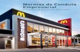 Normas de Conduta Empresarial - McDonald's · 2021. 2. 17. · Privacidade e proteção de dados 16 Experiência profissional 19 ... As Normas de Conduta Empresarial são um guia