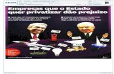 Data : JORNAL DE NEGOCIOS - PRINCIPAL GRP : Inv. : 13226 ...Data : 2010/03/30 JORNAL DE NEGOCIOS - PRINCIPAL Título : Empresas que o Estado quer privatizar dão prejuízo Tema : Periodicidade