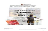 RELATÓRIO DE ATIVIDADES OPERACIONAIS NOTÁVEIS · 2018. 3. 16. · O planejamento e a coordenação das atividades voltadas à autorização, acompanhamento e fiscalização de obras
