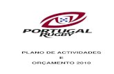 PLANO DE ACTIVIDADES E ORÇAMENTO 2010institucional.fpr.pt/FICHEIROS_SITE_FPR/documentos/... · A proposta da Direcção da FPR para o plano de Actividades e Orçamento de 2010 no