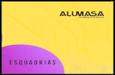 esquadrias - Alumasa · Seus contornos suaves e as palhetas de alumínio trazem sofi sticação e exclusividade em todo o empreendimento de alto padrão. Pressão da água*: 300pa