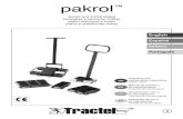 pakrol - Tractel Handling... · 2019. 7. 22. · machines,permanent and temporary access equipment, safety devices, electronic load indicators, accessories such as blocks, hooks,
