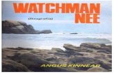 WATCHMAN - TESOROS CRISTIANOS · 2020. 7. 8. · PREFÁCIO Este relato da vida e ministério de Watchman Nee é apresentado do ponto de vista do observador que se encontra distante