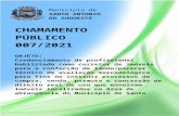 Paraná · Web viewinscrito no CNPJ sob n.º 75.927.582/0001-55, através da Secretaria de Administração, sediado à Avenida Brasil nº 1431 – centro – Santo Antonio do Sudoeste
