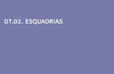 Esquadrias - UFMG · 2016. 5. 23. · Esquadrias DT_02.1.A.2 Portas Tipo A.2 Revisão 01 Data 20/12/15 Folha 1/1 DESCRIÇÃO Porta tipo prancheta, 3,5cm de madeira, com bandeira fixa