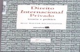  · 2019. 4. 23. · História moderna do direito internacional privado..... A. História moderna no plano internacional . B. Direito internacional privado no Brasil... TíTUL0 Il