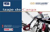 Catálogo Izaje de Carga V05...4 CADENAS G8 Las cadenas de alta resistencia de acero de aleación grado están diseñadas tanto para izaje de carga como para su uso en amarre de carga