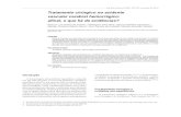 Arq Bras Neurocir 29(3): 103-109, setembro de 2010 ......baracnoidea, hidrocefalia, uso de agentes anticogulantes e magnitude do edema associado. 5,6,8,9,12,14 Teoricamente, a redução