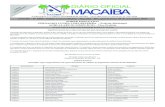 ANO III – N° 0599 - Edição Extraordinária - Prefeitura de Macaíba...2020/11/05  · ANO III – N 0599 - Edição Extraordinária - Macaíba - RN, quarta-feira, 04 de novembro