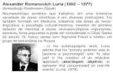 Alexander Romanovich Luria (1902 1977)fisio2.icb.usp.br:4882/wp-content/uploads/2017/02/Psico... · 2017. 9. 29. · Alexander Romanovich Luria (1902 – 1977) (Алекса́ндр