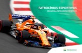 Apresentação do PowerPoint · PROGRAMA PETROBRAS ESPORTIVO — Dentro do Programa Petrobras Esportivo, a carteira atual se destaca pela manutenção dos principais projetos de esporte