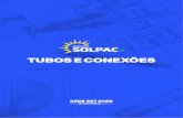 TUBOS E CONEXÕES · 2021. 4. 22. · A Solpac Tubos e Conexões é uma empresa moderna dedicada às facilidades e ao manejo da passagem de fios e cabos em obras de pequeno, médio