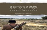 O CERCO DO OUROemdefesadosterritorios.org/wp-content/uploads/2021/04/...O cerco do ouro: garimpo ilegal, destruição e luta em terras Munduruku é uma publicação do Comitê Nacional