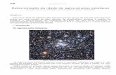 Determinação da idade de aglomerados estelares · 2016. 1. 3. · Telescópios na Escola Determinação da idade de aglomerados estelares Osvaldo de Souza (IF/USP), Jane Gregório-Hetem