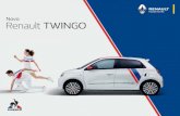 Novo Renault TWINGO · 2020. 6. 5. · Aﬁrme o seu estilo Porque cada detalhe importa, o Novo TWINGO cuida da sua ergonomia e do design a bordo. Desde o renovado espaço de arrumação