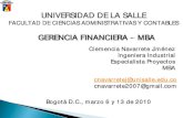 UNIVERSIDAD DE LA SALLE - gestiopolis · 2021. 6. 11. · UNIVERSIDAD DE LA SALLE FACULTAD DE CIENCIAS ADMINISTRATIVAS Y CONTABLES Bogotá D.C., marzo 6 y 13 de 2010. TEMA 3 Aspectos