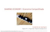 SHARING ECONOMY / Economia Compartilhada · 2015. 11. 7. · Sharing economy é o termo em inglês para a economia do compartilhamento, uma forma de oferta e consumo de serviços